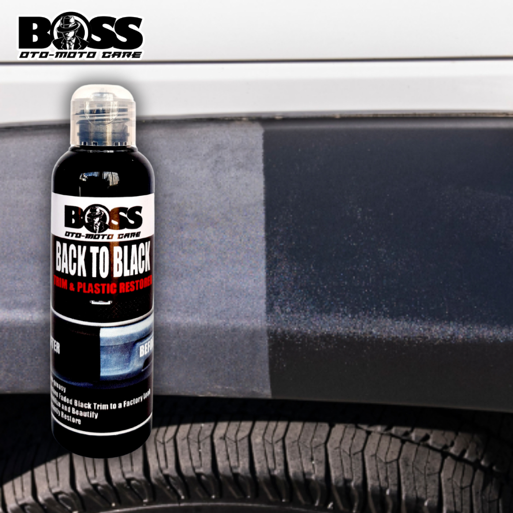 2PCS BOSS BACK TO BLACK PLASTIC TRIM RESTORER - Image 6