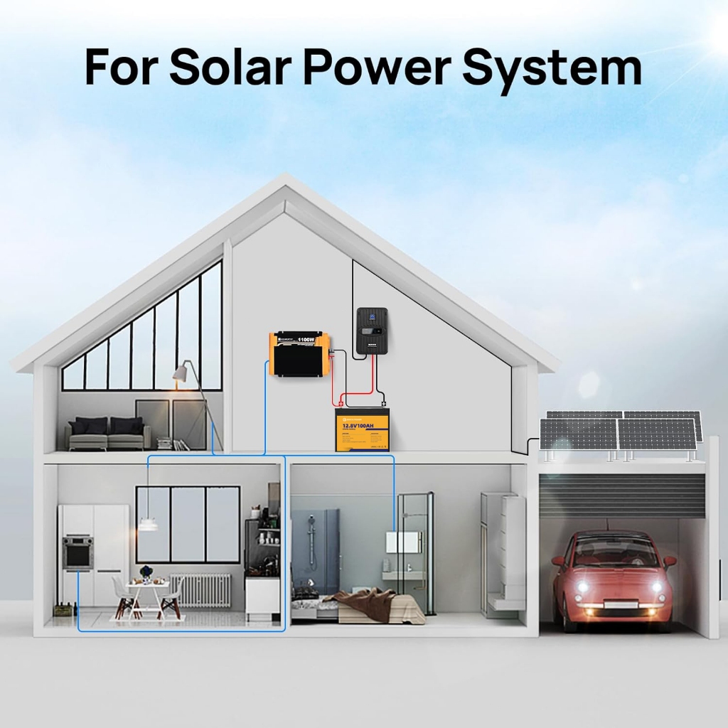 GENTAI POWER LiFePO4 Battery 12V 24V 100Ah 280Ah Solar Lithium Battery for UPS, Solar System, RV — view 3