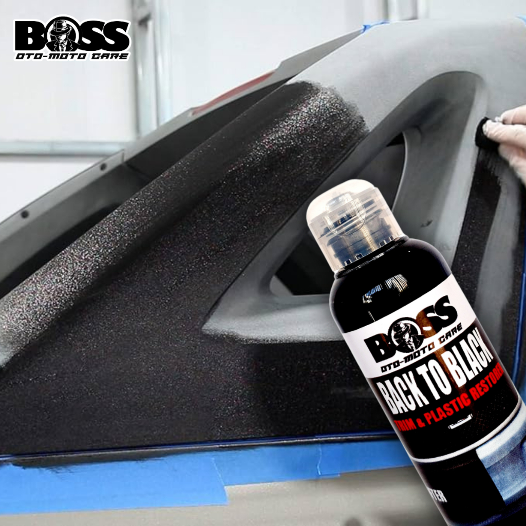BOSS BACK TO BLACK 2PC 65ML PLASTIC TRIMS RESTORER - Image 5