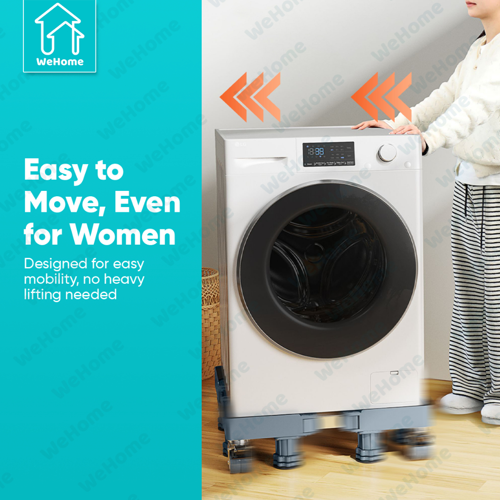 WeHome Ref Stand Washing Machine Stand with Wheels 8 Legs 8 Wheels Patungan ng Refrigerator - Image 7