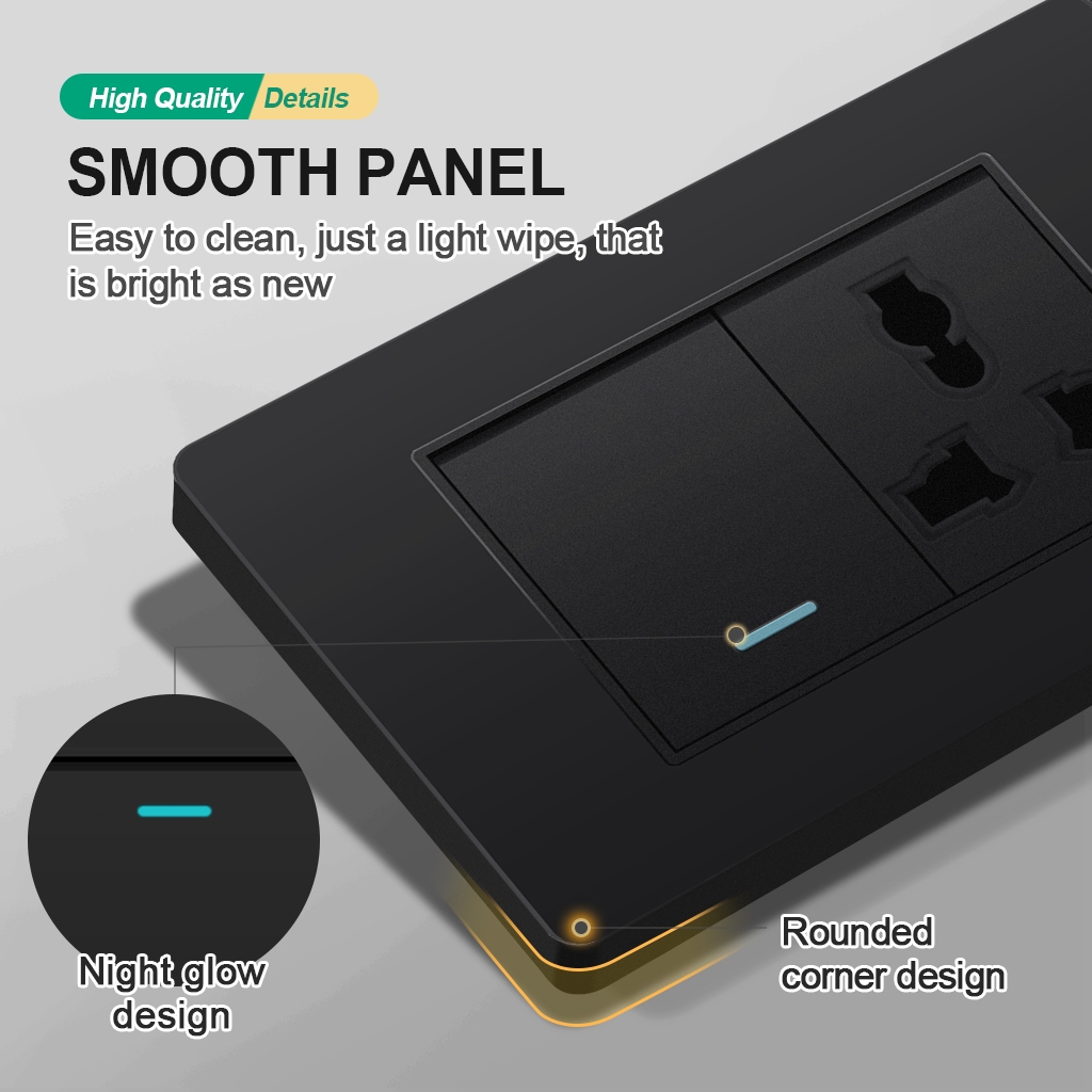 Blagain SUPER Wide Series 1, 2, 3 Gang Switch/Outlet - Image 5