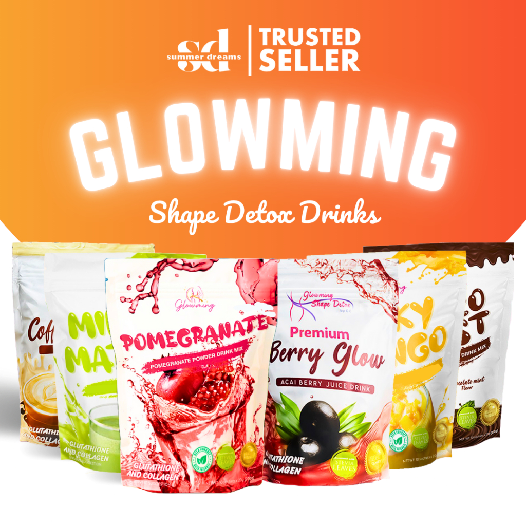Shop cris cosmetics glowming detox for Sale on Shopee