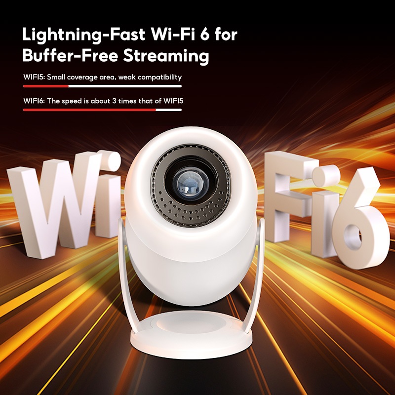 MODOFO 4K Mini Projector Y400 Uitra Clear Projector Android12 for Phone Portable 5G WiFi 6 Bluetooth - Image 5