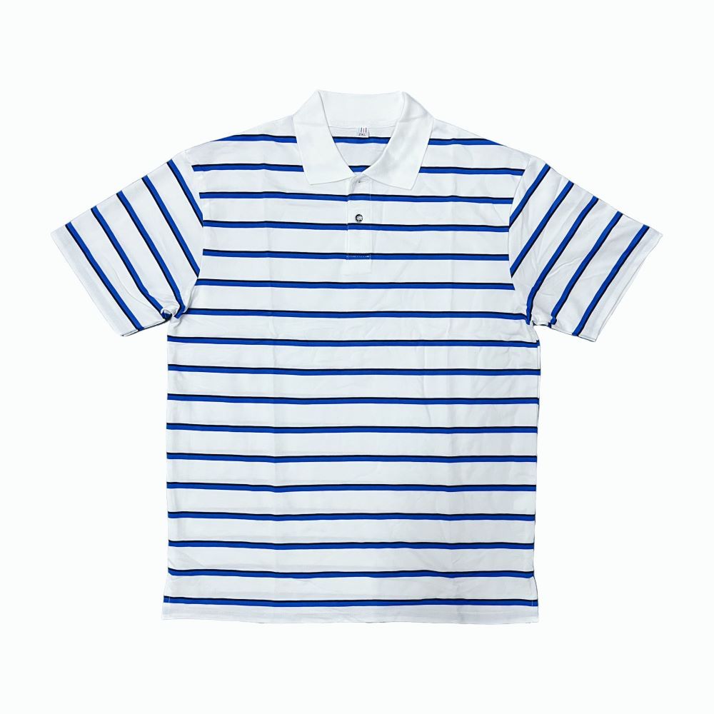 【BAON】[unisex] Shopee Stripe Collar Over Tee BAON】[unisex] Shopee Stripe Collar Over Tee