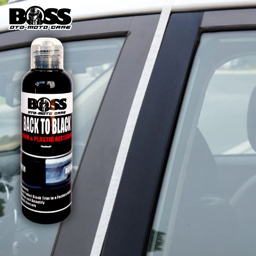 BOSS BACK TO BLACK 2PC 65ML PLASTIC TRIMS RESTORER - Image 4
