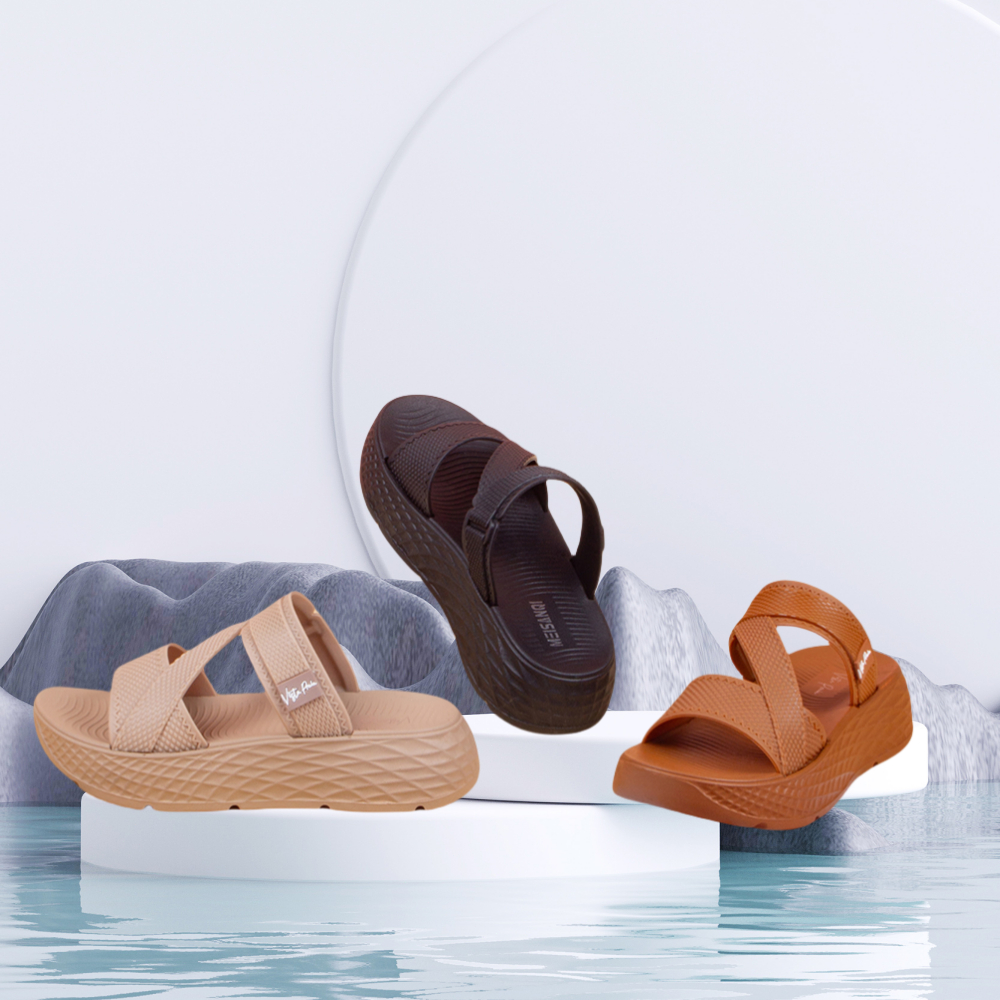 Vista Praia  Fashion Wedge High Heels Sandals 2307 - Image 5