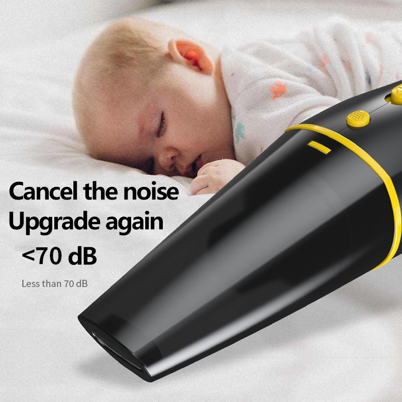 【COD】Wet&Dry cordless Car mounted vacuum cleaner Rechargeable mini Handheld set 4in1Portable Vacuum - Image 2