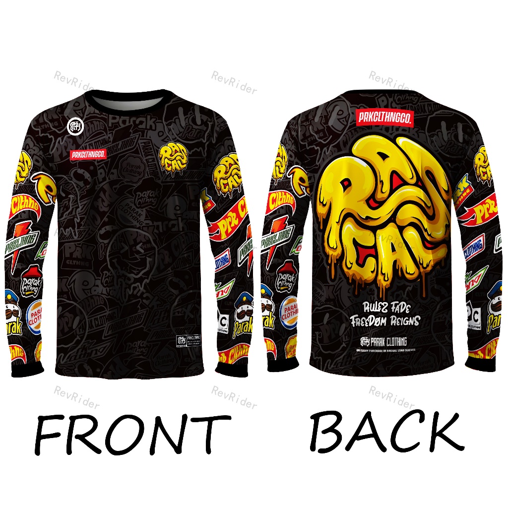 Riding Motorcycle Jersey Long Sleeve Moto Shirt in Full Sublimation - Available in 5 Sizes sportwear - Image 5
