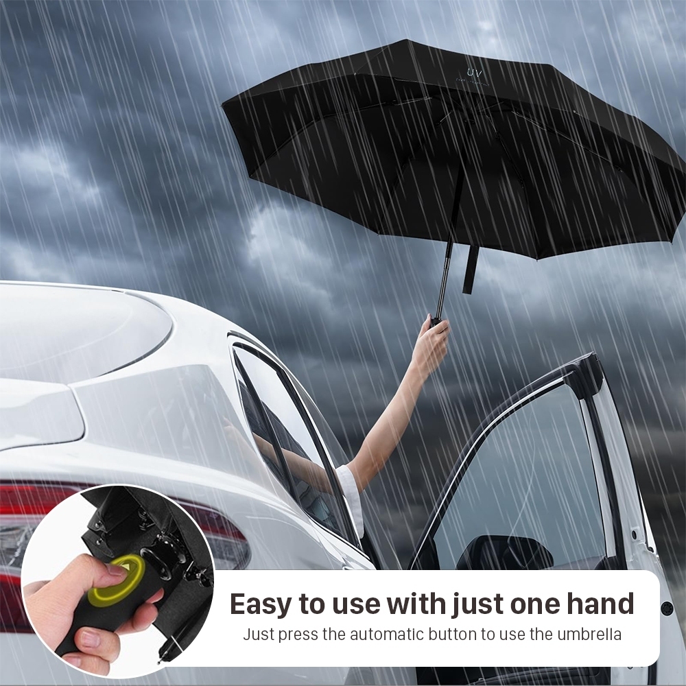 Buy 1 Take 1 Umbrella Automatic/Manual UV Protection Sun Rain Windproof Double Person Outdoor Payong - Image 2