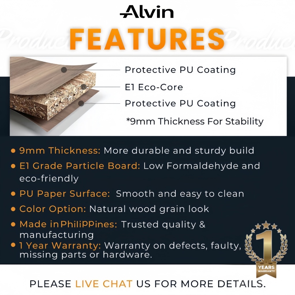 ALVIN 4-Tier Utility Cabinet Bookcase Storage Cabinet Cabinet(30x24x106cm) - Image 3