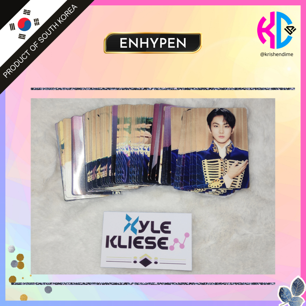 Shop enhypen border carnival photocards for Sale on Shopee