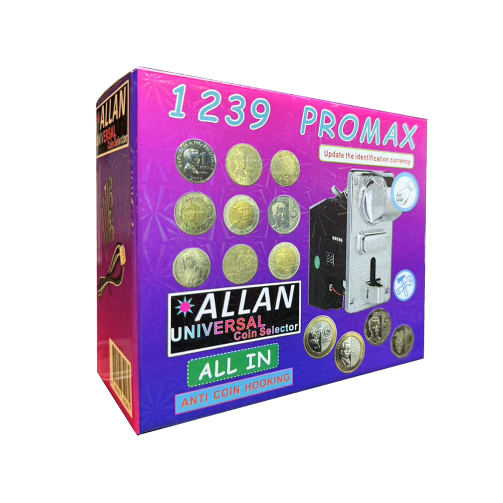 ALLAN 1239A Coinslot Multi Coin Selector accepts Old and New Coins For Piso Wifi - Image 2