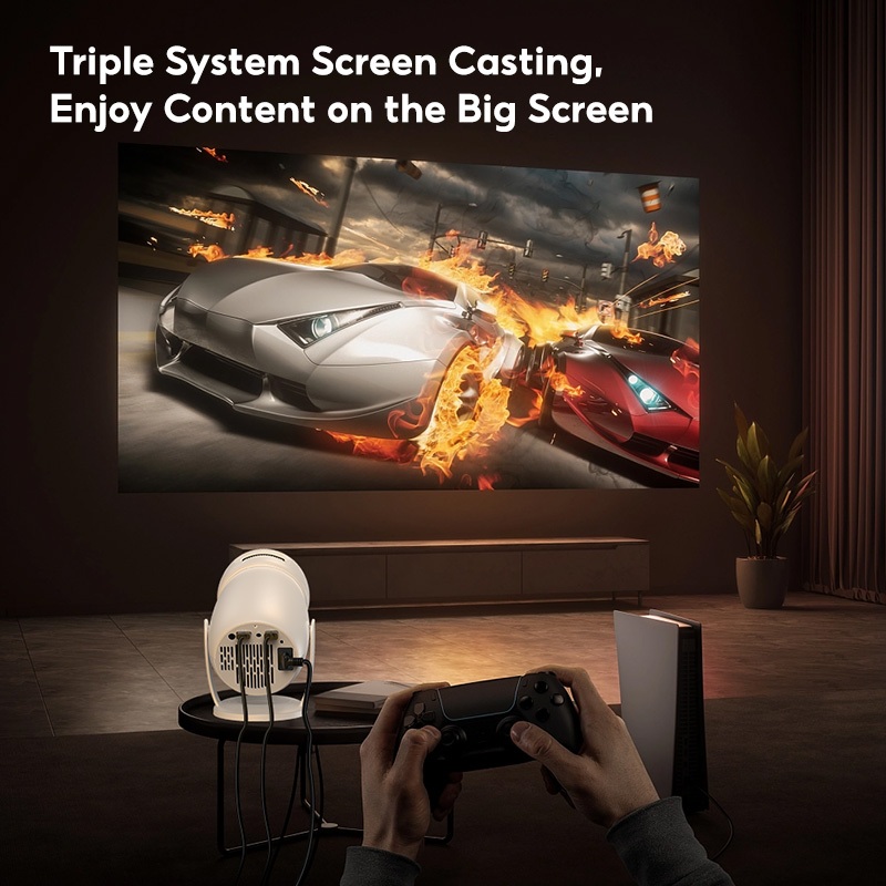 MODOFO 4K Mini Projector Y400 Uitra Clear Projector Android12 for Phone Portable 5G WiFi 6 Bluetooth - Image 3