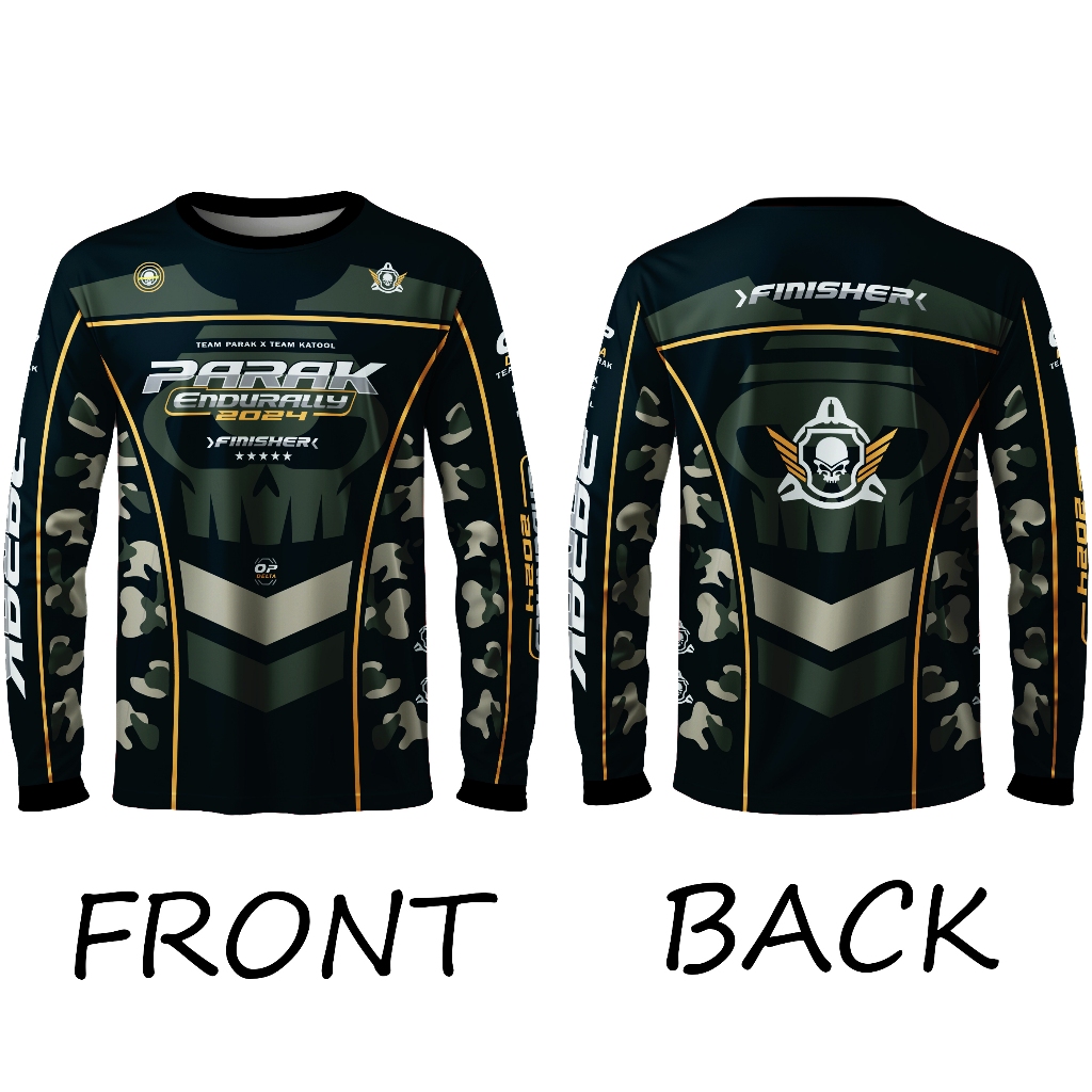 Riding Motorcycle Jersey Long Sleeve Moto Shirt in Full Sublimation - Available in 5 Sizes sportwear - Image 2