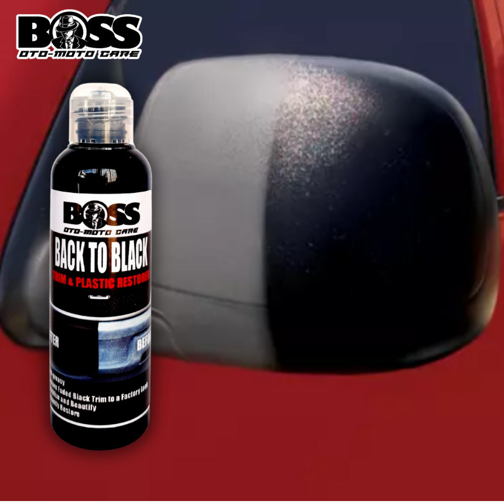 BOSS BACK TO BLACK 2PC 65ML PLASTIC TRIMS RESTORER - Image 2