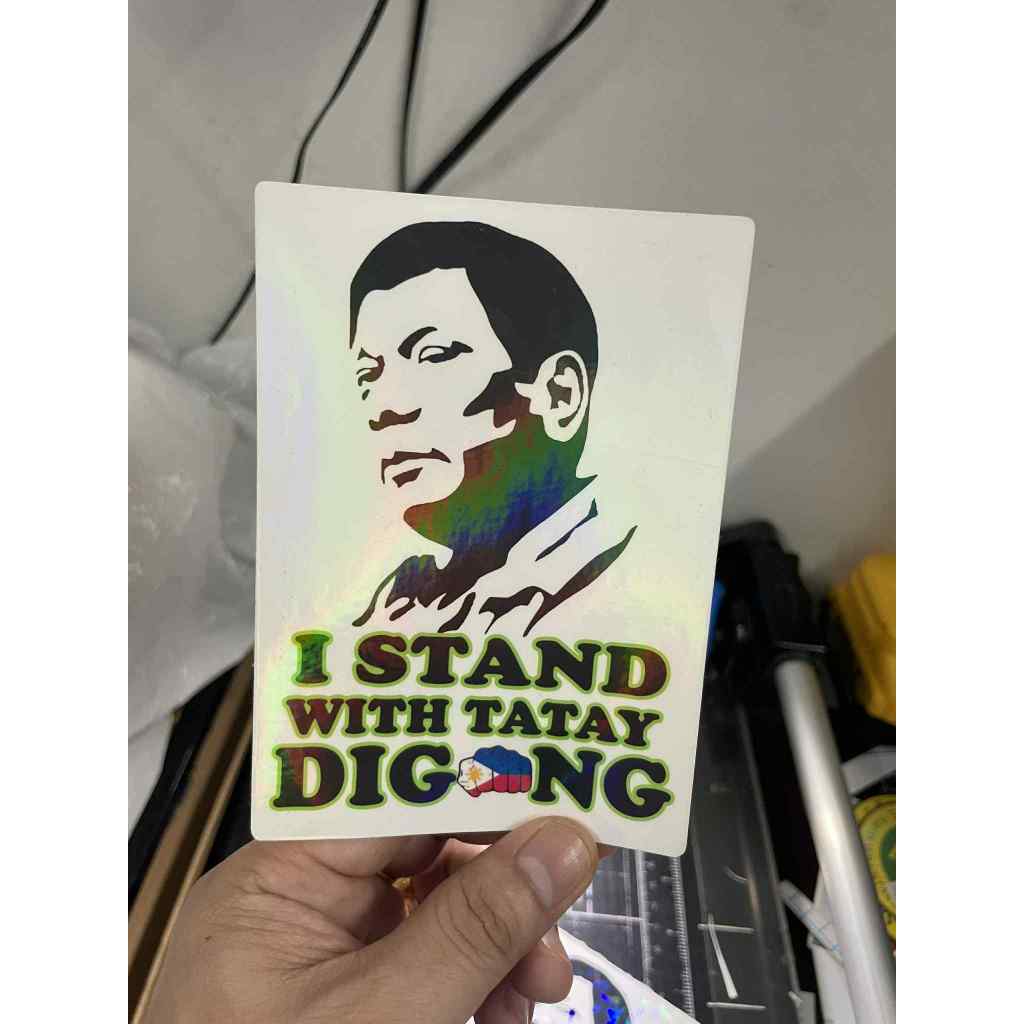 Du30 sticker BUY 1 TAKE 1  of PREMIUM QUALITY STICKER (waterproof scratch proof non faded) — view 2