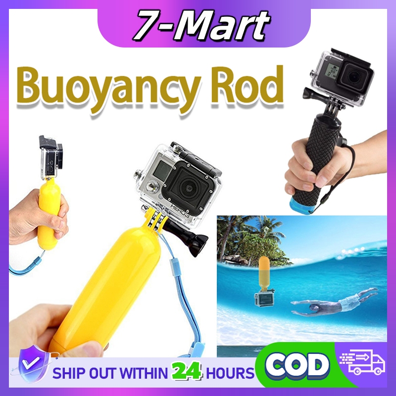 Waterproof Floater and Bobber for GoPro Hero 10 9 8 7 Action Camera Float Stick