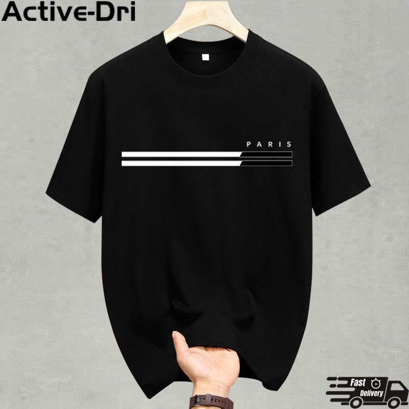[BUY 1 TAKE 1] 3Color active Men's simple casual printed T-shirt Short-sleeved crew neck Size：xs-xxl - Image 3