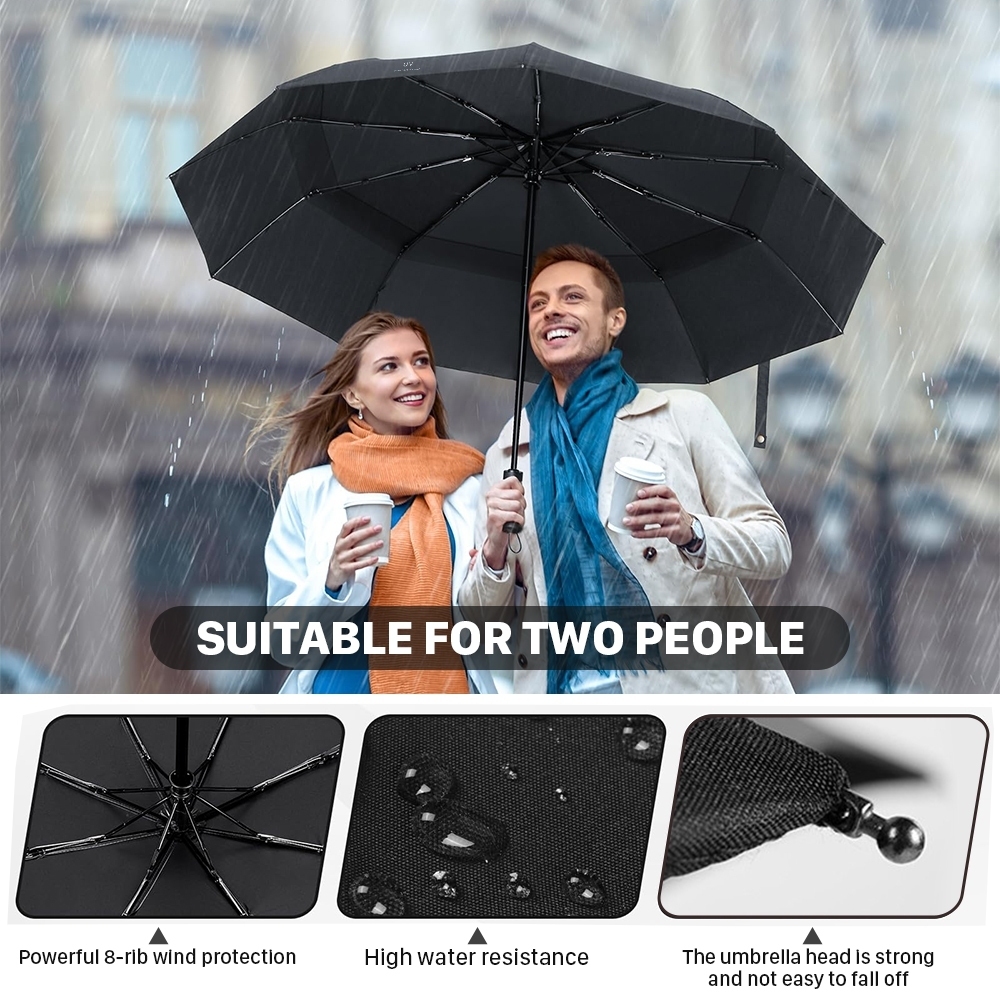 Buy 1 Take 1 Umbrella Automatic/Manual UV Protection Sun Rain Windproof Double Person Outdoor Payong - Image 3