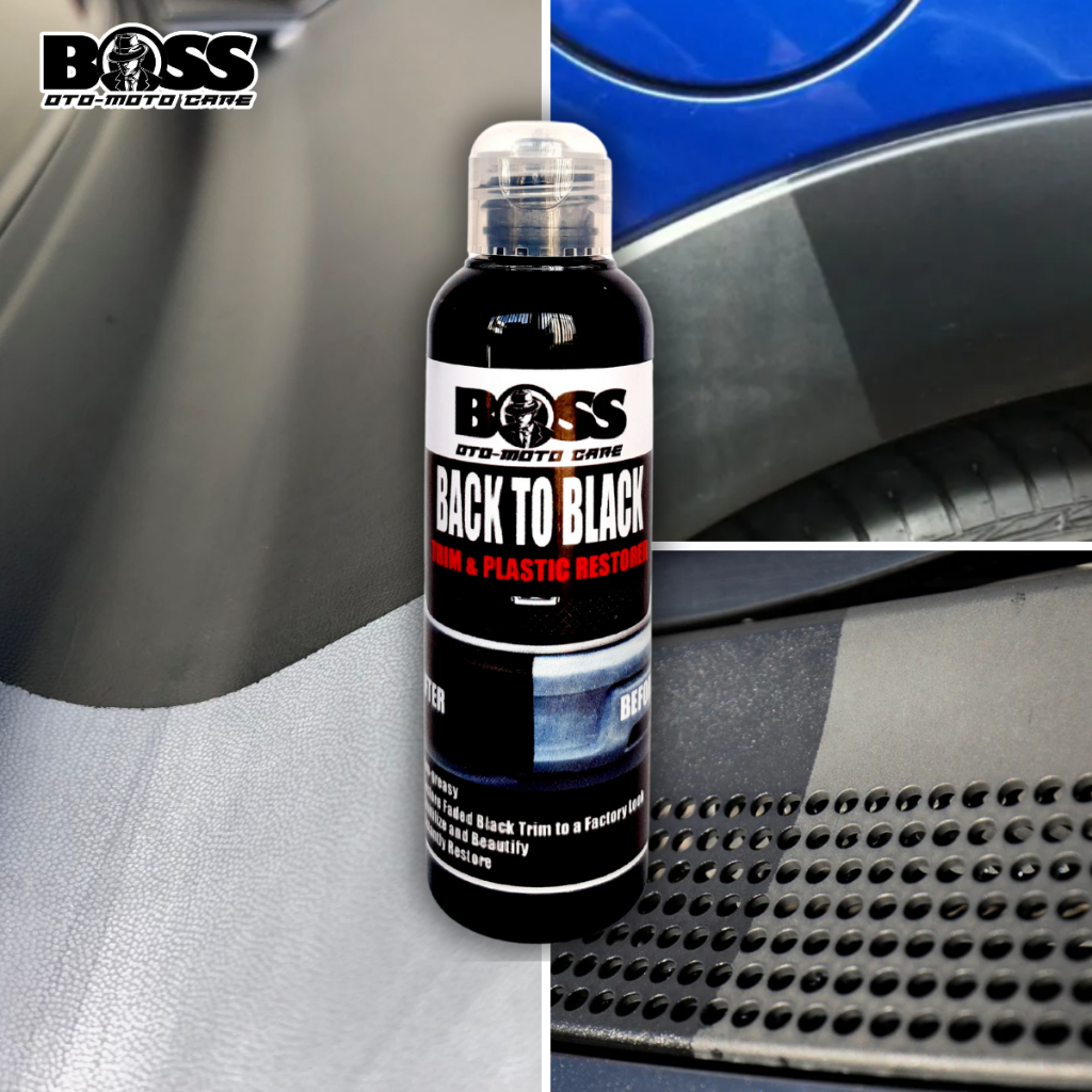 2PCS BOSS BACK TO BLACK PLASTIC TRIM RESTORER - Image 3