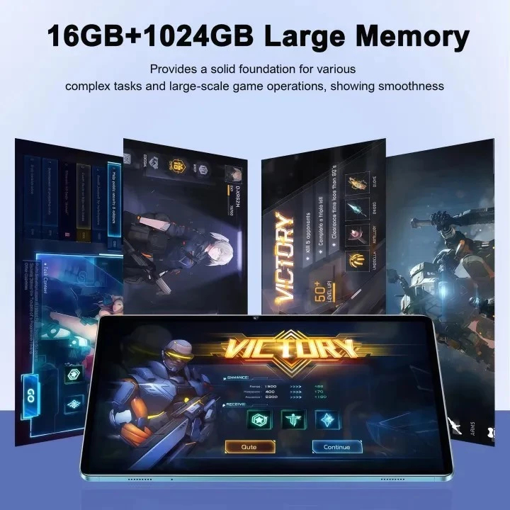 Sunsang S9 Tablet 12inch 16GB +1TB Smart Tablet 𝐀𝐧𝐝𝐫𝐨𝐢𝐝𝟏𝟑 Pad 5G Wifi Dual Sim Card Tablet Android - Image 5