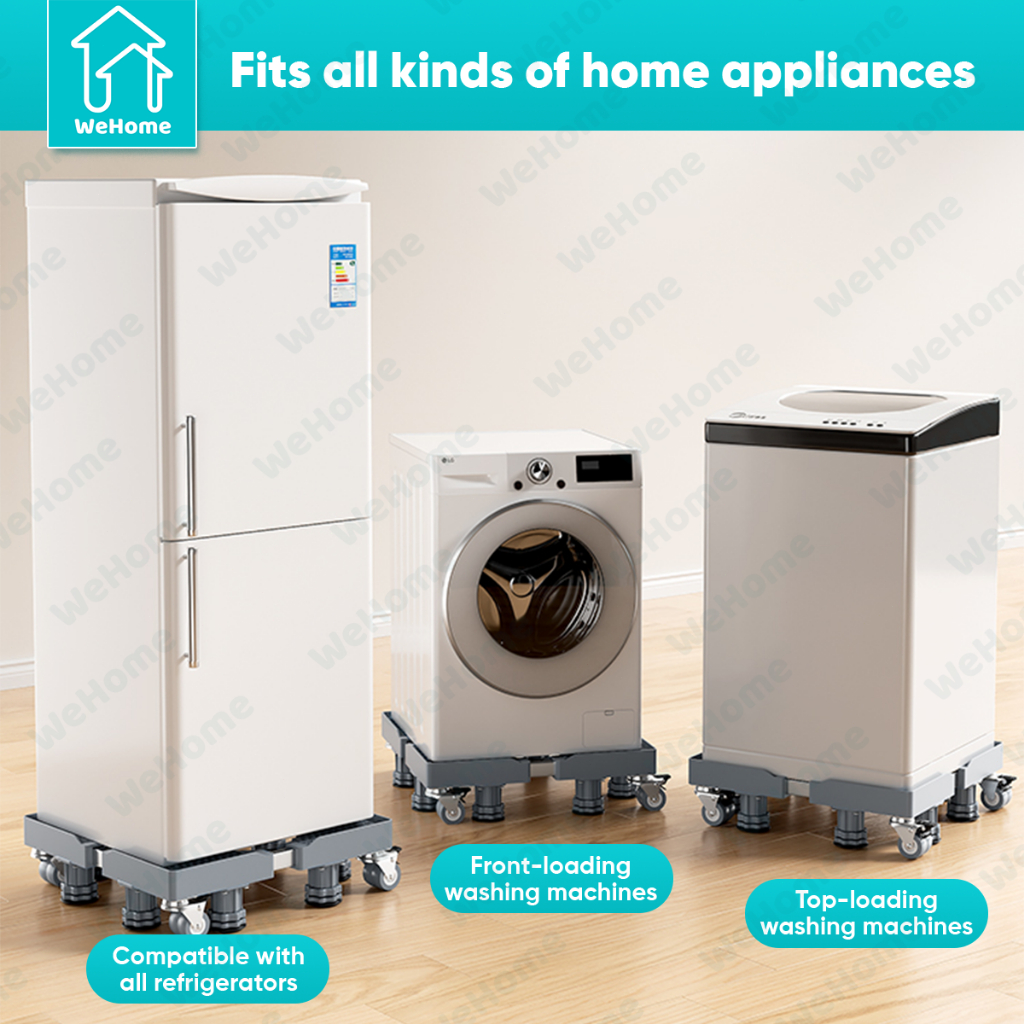 WeHome Ref Stand Washing Machine Stand with Wheels 8 Legs 8 Wheels Patungan ng Refrigerator - Image 4