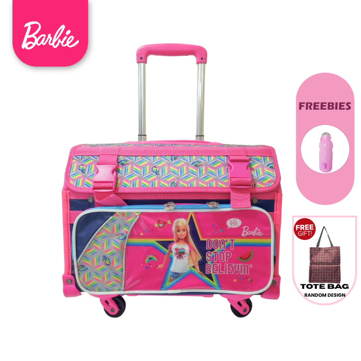Barbie Trolley Bag Barbie Carrying Case On Wheels Big Barbie