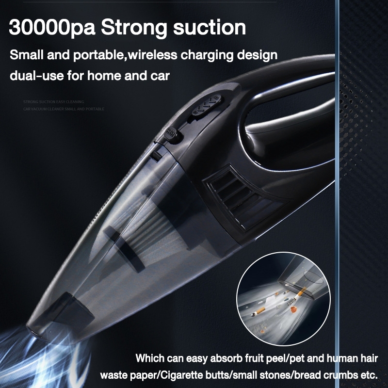 【COD】Wet&Dry cordless Car mounted vacuum cleaner Rechargeable mini Handheld set 4in1Portable Vacuum - Image 6