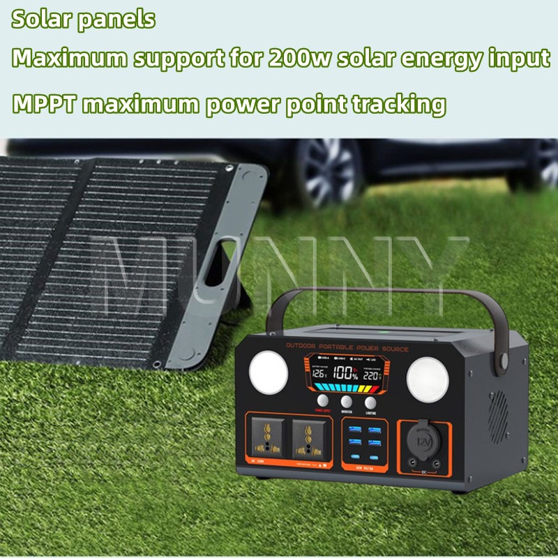 SOLAR POWER STATION 100W-300W generator Multi-Function Portable Big Capacity - Image 7