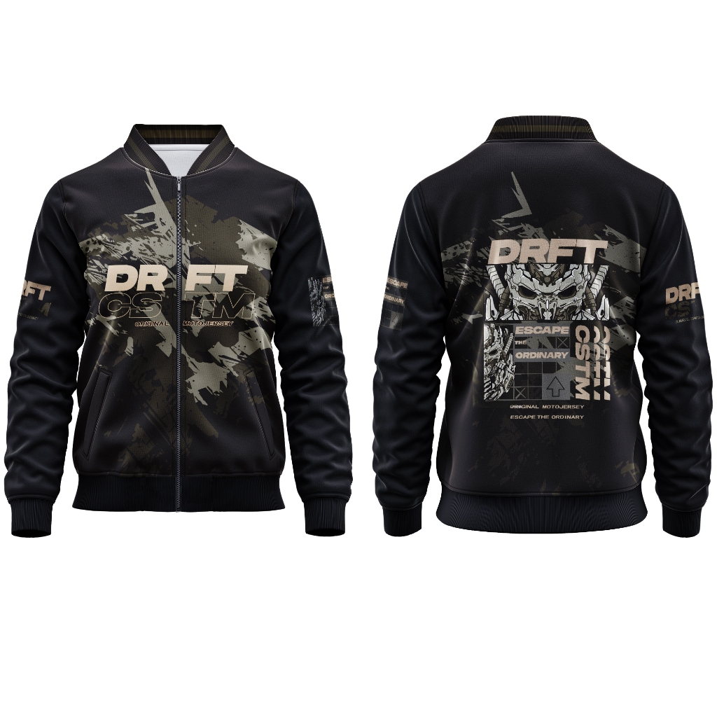 Varsity Sublimation Jacket Jersey Printed Long Sleeve Jackets New Design Concept - Image 5