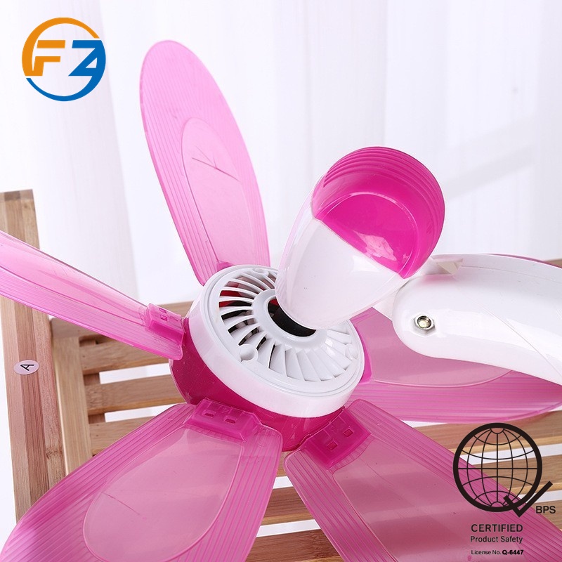 FZ 5 Blends/4 Blends  Fan Home Electric Fan W/ Clip, Clover Fan Anti-Heat Portable Clip Electric Fan - Image 4