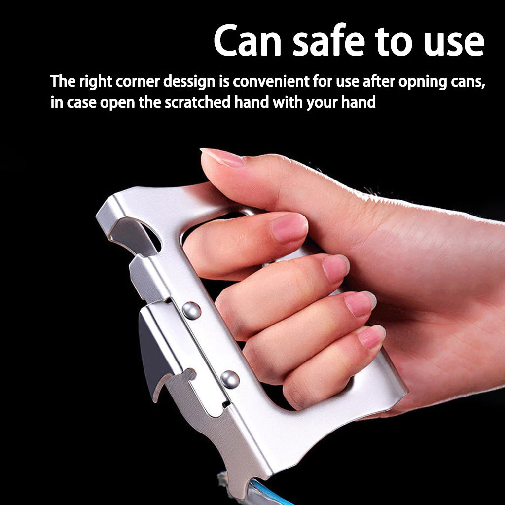 Can Opener Heavy Duty Manual Can Opener Stainless Steel Jar Tin Opener Kitchen Accessories - Image 6