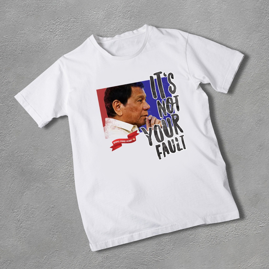 PRRD Tatay Digong D30 White Printed Tees Graphic Print Unisex Men and Women Tshirt - Image 5