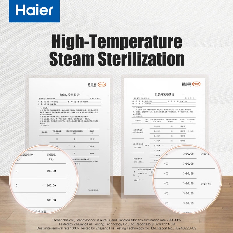 Haier Steamer Iron Handheld Garment Steamer Travel Steamer Iron for Clothes Portable - Image 6