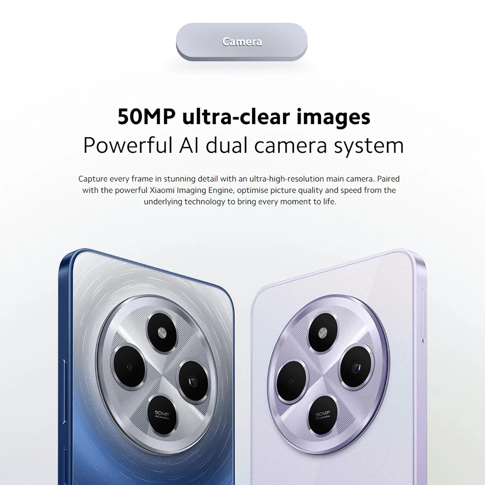 Xiaomi Redmi 14C 5G Smartphone 8GB+256GB RAM + ROM | MediaTek Helio G81-Ultra - Image 4