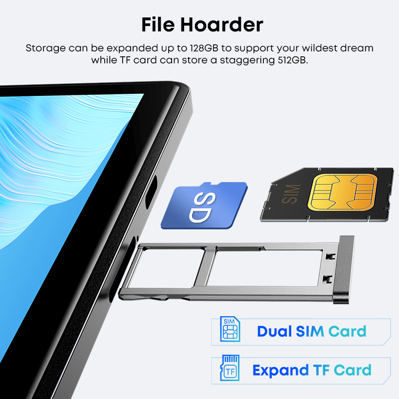 𝐿𝑒𝑛𝑜𝑣𝑜 Pad Pro Tablet 16GB RAM+512GB ROM 4K Display 4G Dual SIM Card WIFI Tablet Android For Kids - Image 2