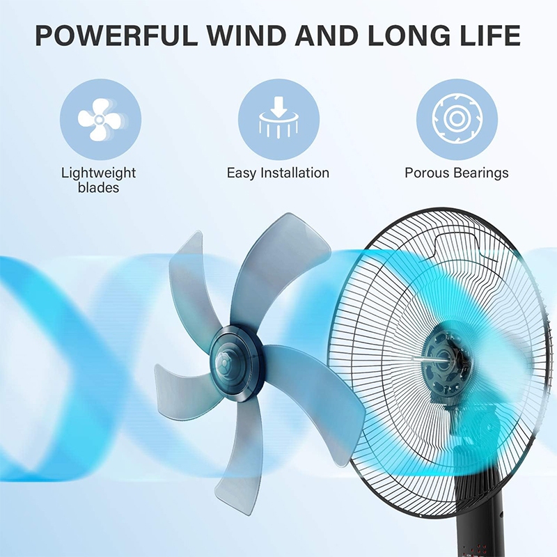 Gold Star 1-2pcs 16 Inch Portable Electric Fan - Stand Fan and Wall Fan - Image 5