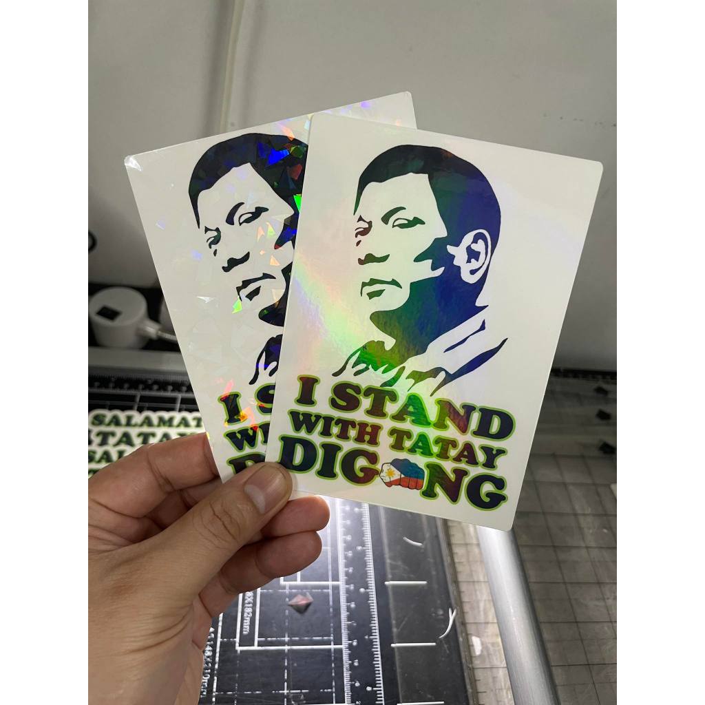 Du30 sticker BUY 1 TAKE 1 of PREMIUM QUALITY STICKER (waterproof scratch proof hindi kumukupas) — view 3