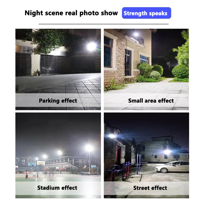 BUY 1 TAKE 1 3000W Solar Light  Sensor LED Outdoor Lights Flood Light Waterproof Street Solar Lamp — view 5