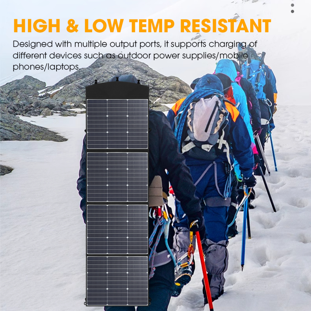 NSS 18V 30/45/60/100/200 Watt Original Portable Solar Panel Foldable Solar Charger IP67 Waterproof - Image 5