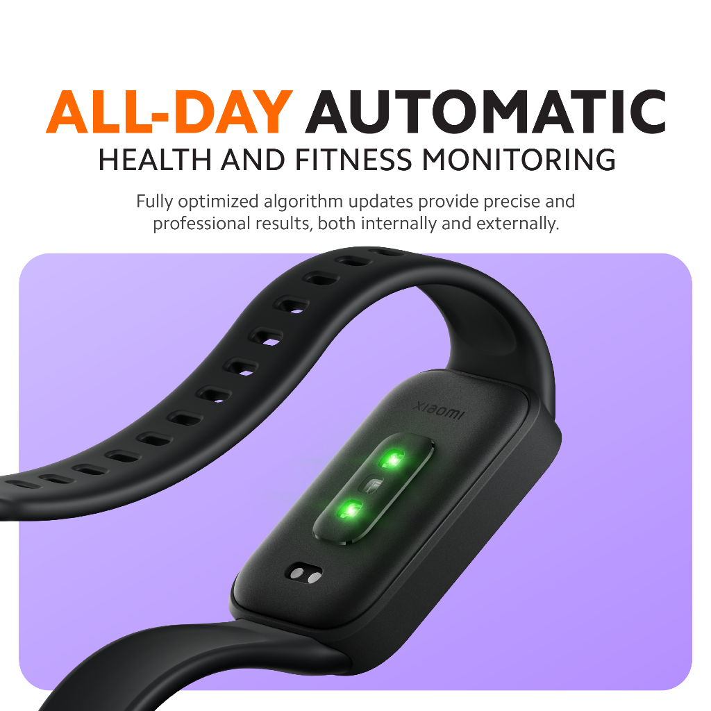 Xiaomi Smart Band 9 Active Global Version 1.47" TFT Display 60Hz Refresh Rate 5ATM Smart Watch - Image 2