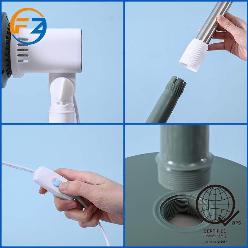 FZ stand fan portable electric fan stand fan Adjustable standard electric fan big wind 5 blades - Image 8