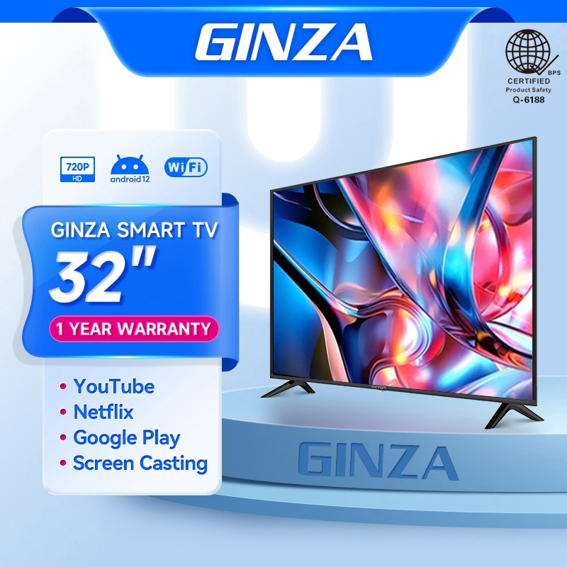Ginza Smart Led Fhd Flat Screen Android TV 32 Inch LED TV - Image 8