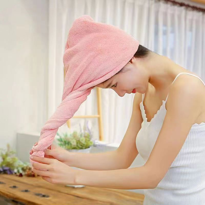 Dry Hair Hat Microfiber Quick Dry Hair Towel Cap Strong Water Absorbent Bath Salon Spa Hair Wrap