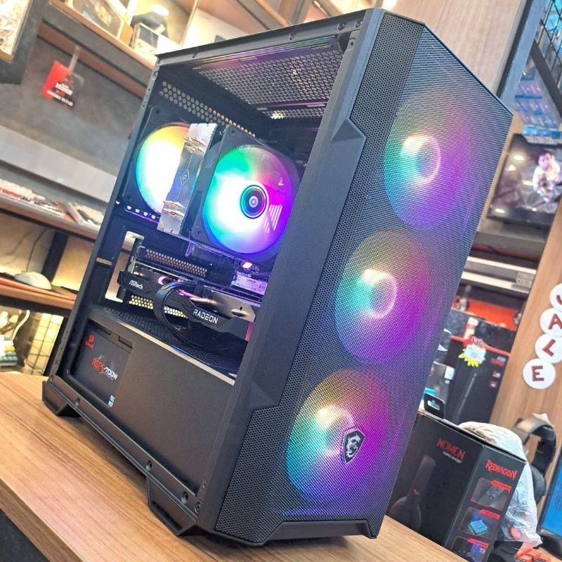 AMD PC BUILD Ryzen 5 5500 / 5600 / 5600X / Ryzen 7 5700X w/ RTX 5050 |  Radeon RX | System Unit Set - Image 3