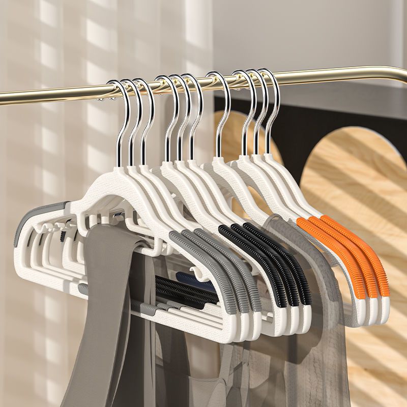 Flocking Clothes Hanger Non-slip Clothes Drying Rack High-end Clothes Hanger - Image 6