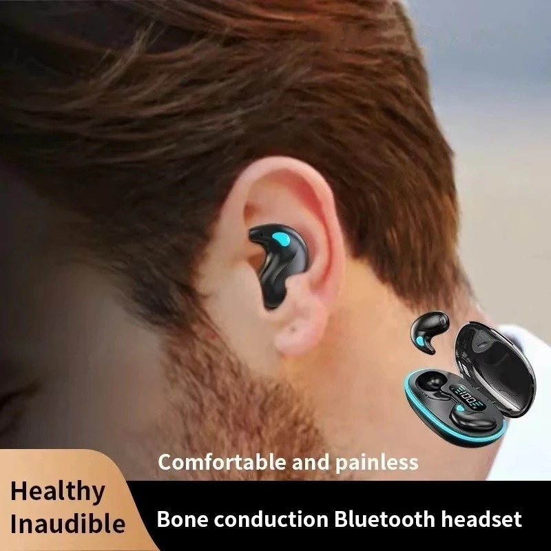 Mini X55 Invisible Sleep Wireless Earphones Sport Bluetooth Earbuds Stereo Wireless Charging Headset — view 7