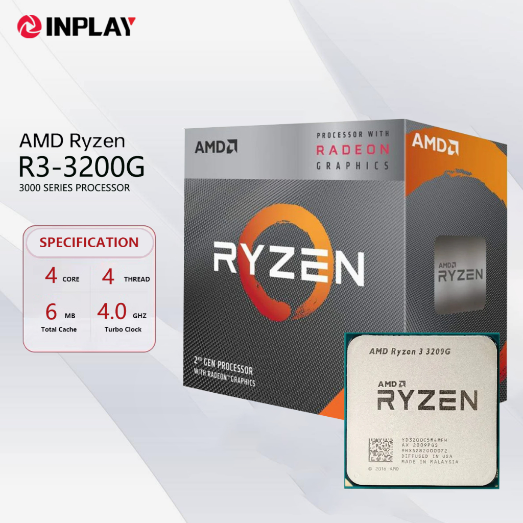 Amd Am4 Ryzen Gen Game One AMD Ryzen 2nd Gen 3200G With Radeon