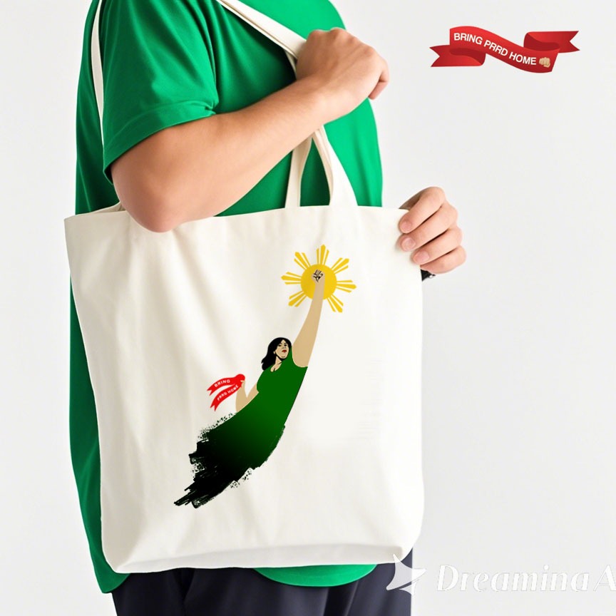 Printed Canvas Bag Tatay Digong D30 PRRD Graphic Print Bag - Image 5