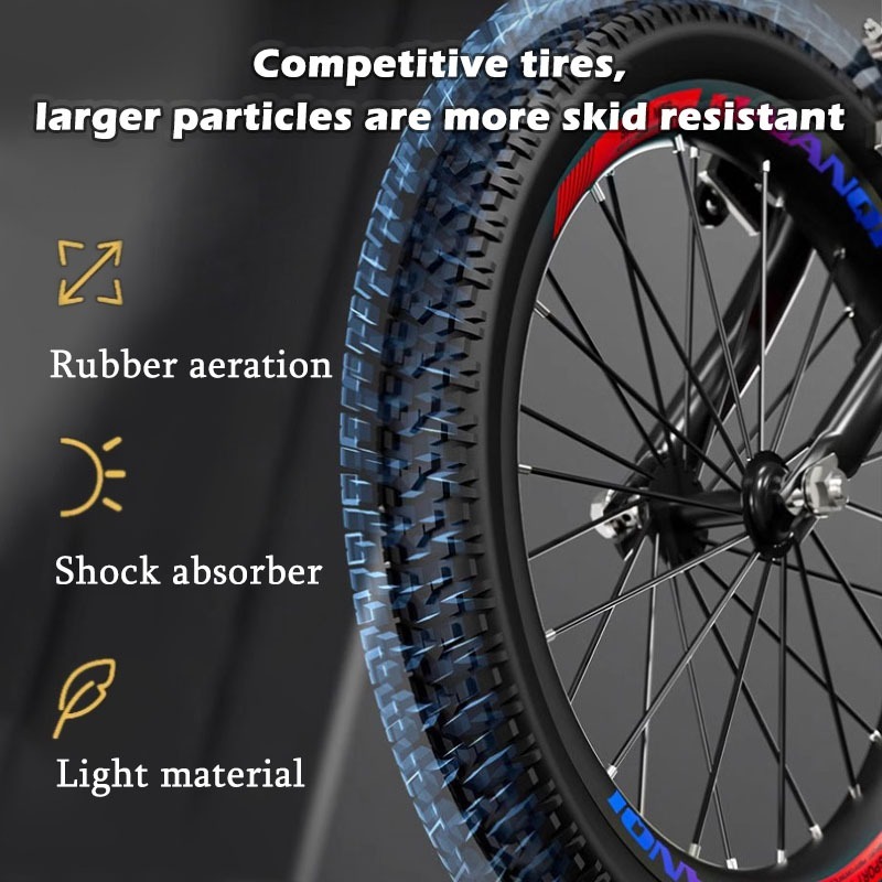 ⭐Ready stock⭐Bike for kids Mountain bike 20/24 inch BMX bicycle 21 speed Boys&Girls 4-17 years bike - Image 6